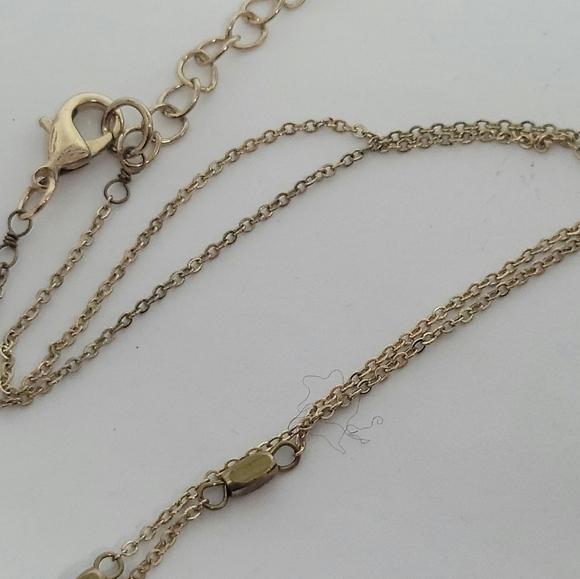 23" Natural Stone Look Necklace w/Beaded Chain and Tassel Detail - Picture 10 of 14